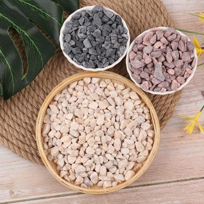 公园道路用胶粘石彩石米石 彩色建筑小石子透水石子图4