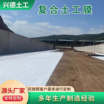 厂家直供复合土工膜 防渗土工布 长丝复合膜 两布一膜 一布一膜图2
