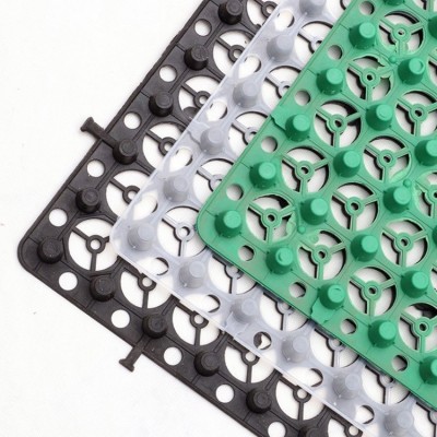 蓄排水板hdpe疏水滤水隔水镂空墨绿黑色透明凹凸塑料顶 板车库材料图5