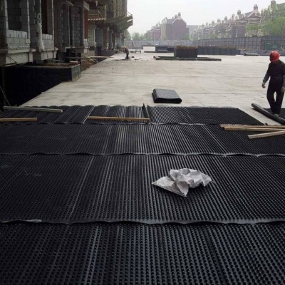 工厂直销hdpe凸壳塑料排水板屋顶花园疏水板车库顶板复 合式排水板图3