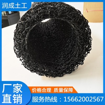 暗沟隧道公路路基排水塑料盲沟厂家绿化排水透水管乱丝盲管定制图3
