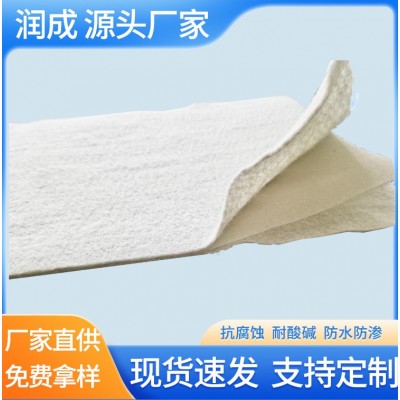 蓄水池人工湖两布一膜一布一膜防渗土工膜厂家河道治理900g防渗膜图2