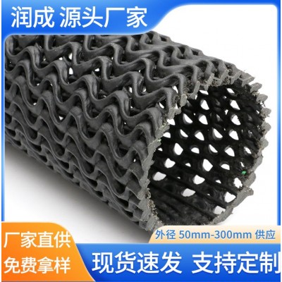 园林绿化地下渗排水盲管100mmPE硬式透水管现货市政水利排水盲管图3