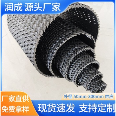 园林绿化地下渗排水盲管100mmPE硬式透水管现货市政水利排水盲管图5