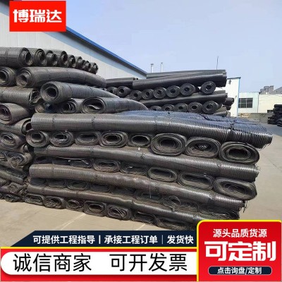 单向塑料格栅 防止路面坍塌堤坝挡土墙护坡坡 单向塑料土工格栅  100平方米图3