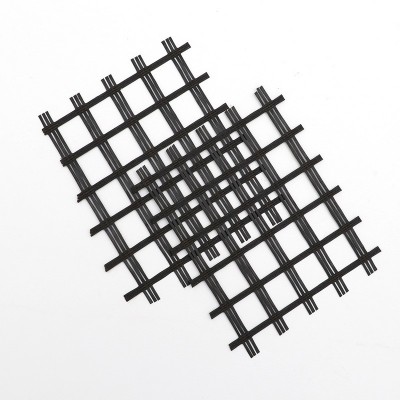 厂家现货玻纤土工格栅 自粘玻纤格栅网 沥青路面双向玻纤土工格栅  200平方米图4