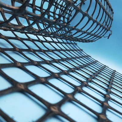 双向塑料土工格栅厂家供应规格全 50k路基加固塑料格栅  100平方米图4