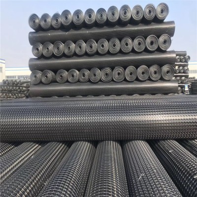 双向塑料土工格栅厂家供应规格全 50k路基加固塑料格栅  100平方米图5