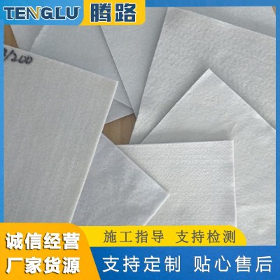 短丝土工布 园林绿化反滤隔离无纺布 公路铁路加筋养护土工布  200平方米图4