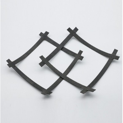 钢塑土工格栅厂家供应 50kn公路铁路路基加筋加固用双向钢塑格栅  200平方米图4