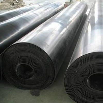 广州HDPE土工膜 防渗膜鱼塘底部刚性柔性防水防渗黑色塑料膜  1平方米图5