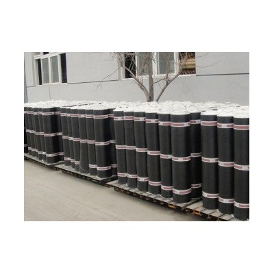 黑色SBS防水沥青卷材 自粘型防水卷材方便施工弹性好防水性能好  500平方米图3