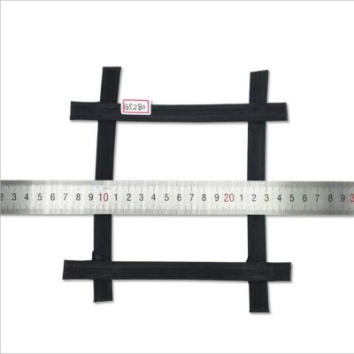 路基挡土墙钢塑土工格栅 GGR/SP/BW80-80 50kn网状 复合钢塑格栅  200平方米图4