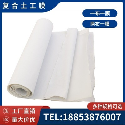 HDPE防水土工布 蓄水池隔离防渗土工膜 垃圾填埋场用复合土工膜 100平方米图3