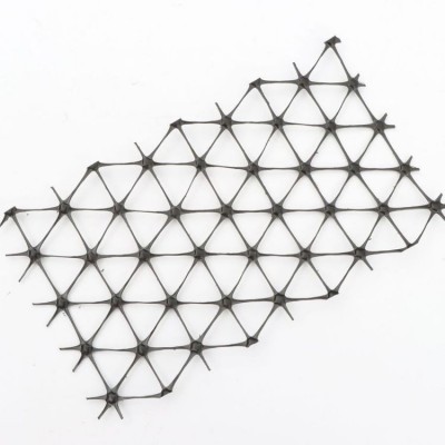 镐语 多向拉伸土工格栅 路基增强道工程机场跑道工程三向土工格栅  150平方米图4