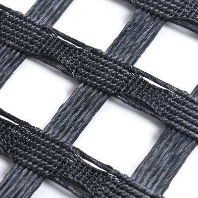 厂家现货批发精编土工格珊沥青水泥机场铁路路基防路面用  1000平方米图2